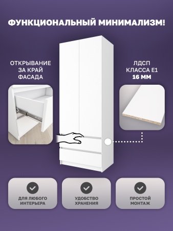 Шкаф распашной Куб 21