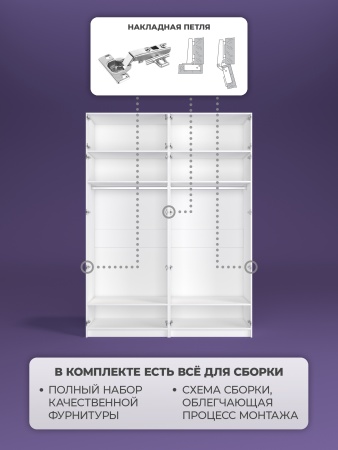 Шкаф распашной Пакс 32
