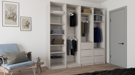 Гардеробная система 4