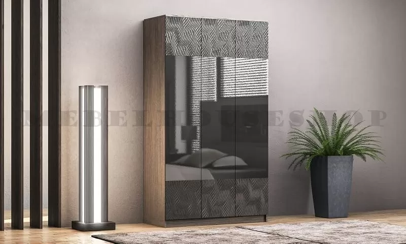 Шкаф Распашной Глянец 3D 8